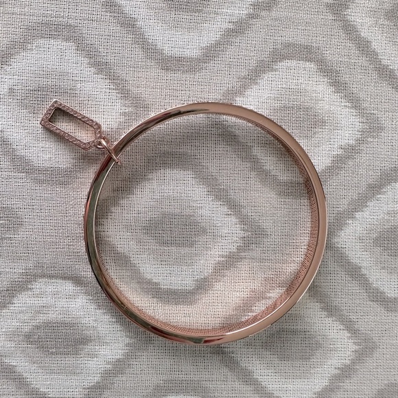 Coach Rose Gold Bangle Bracelet - Picture 4 of 5